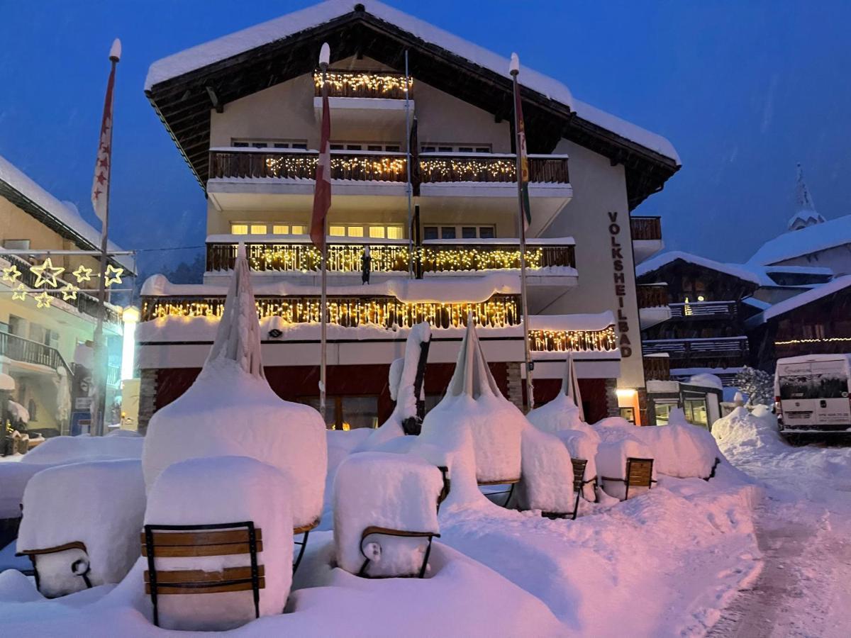 Therme 51° Hotel Physio & Spa Leukerbad Exteriör bild